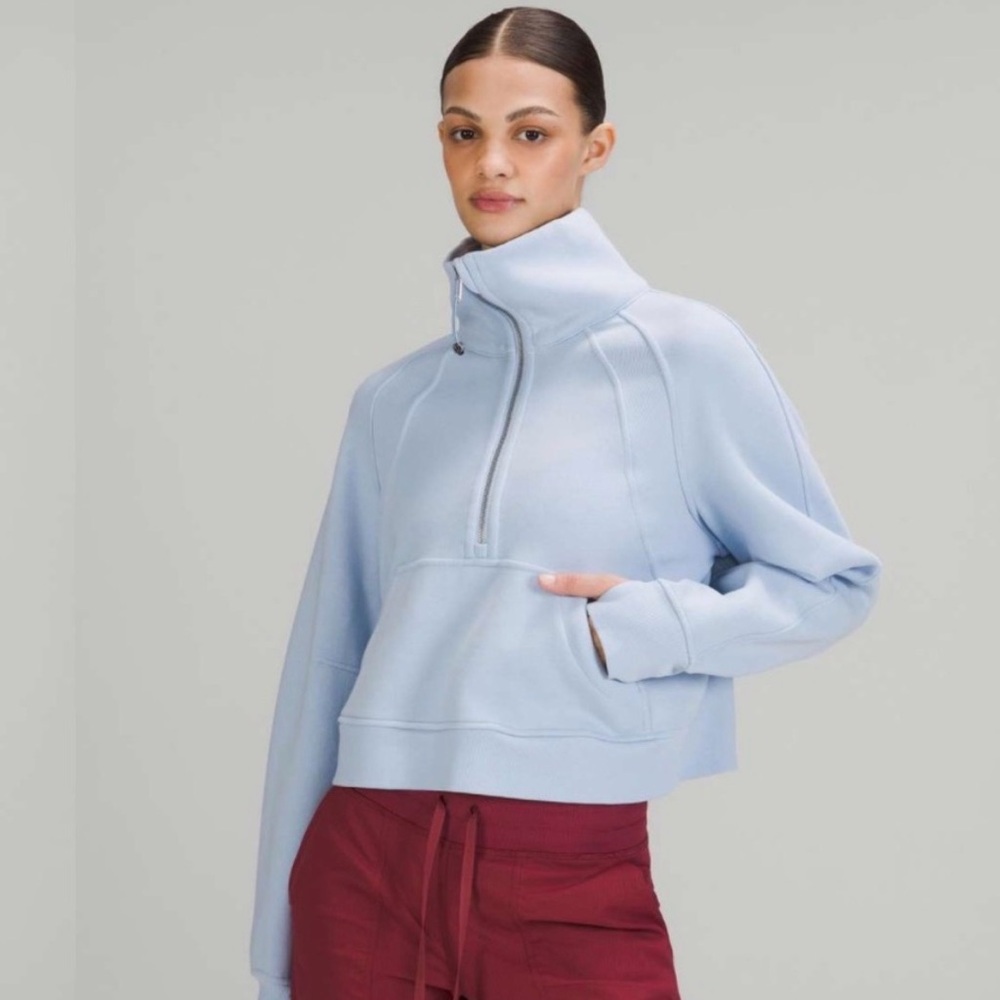 Lululemon Scuba Oversized Funnel-Neck Half Zip